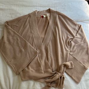 FP Beach Wrap Sweater